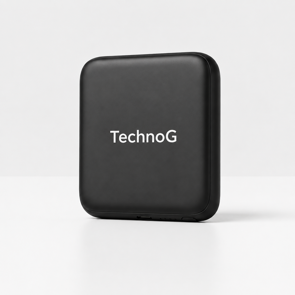 Technog Mini Power Bank 5000mAh with LED Battery Indicator, USB Output & Type-C Input