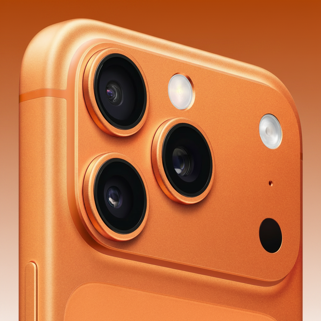 iPhone 17 Pro Max Cosmic Orange