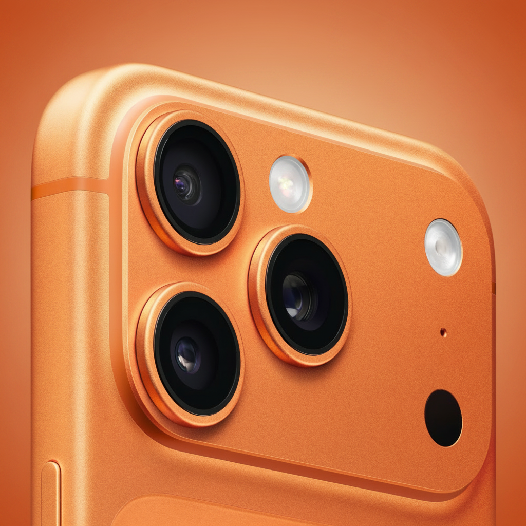 iPhone 17 Pro Cosmic Orange