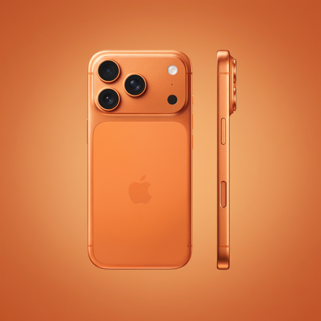 iPhone 17 Pro Cosmic Orange