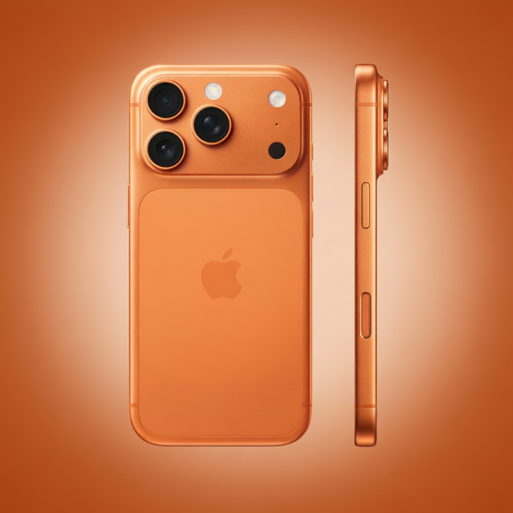 iPhone 17 Pro Max Cosmic Orange
