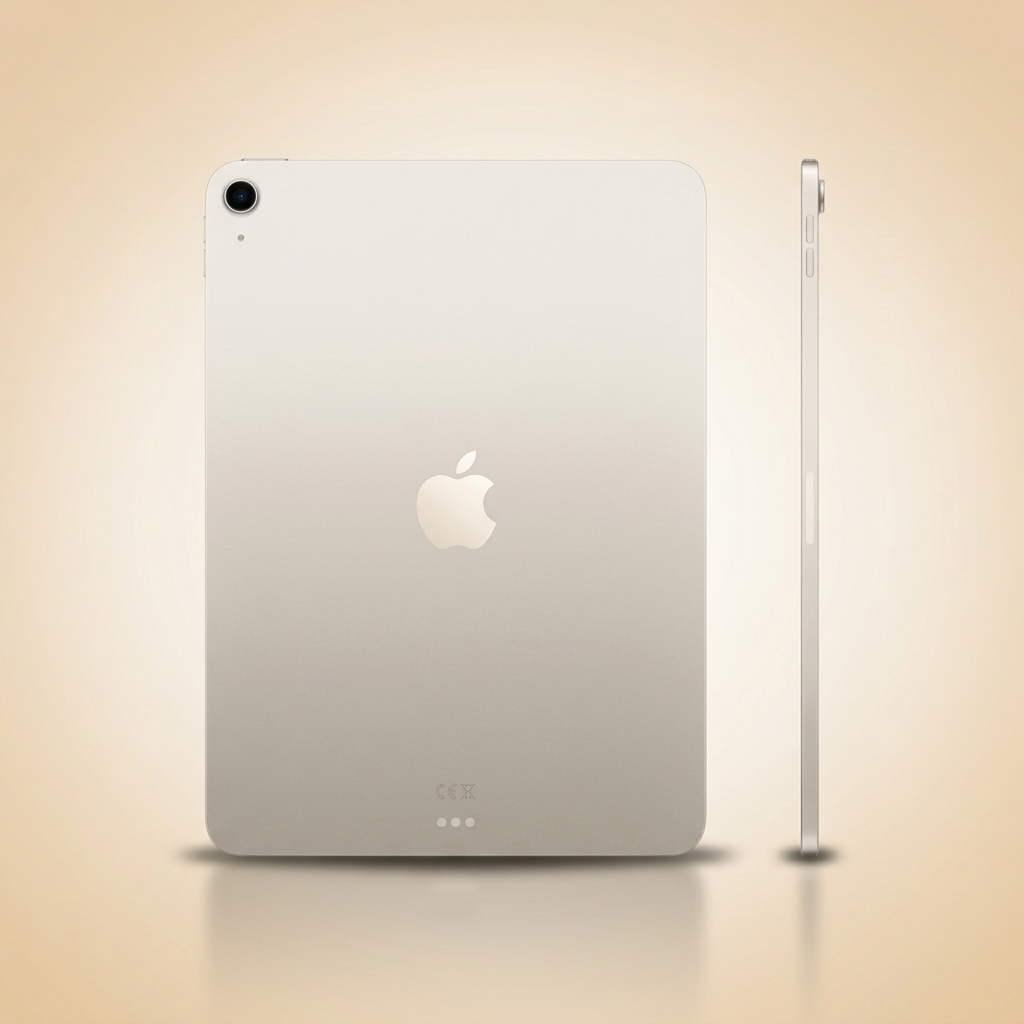 Starlight iPad rear and side view
